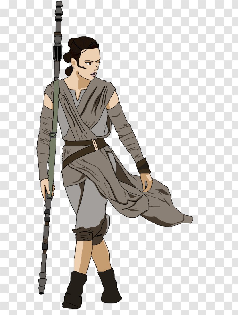 Rey BB-8 Finn Captain Phasma Poe Dameron - Star Wars Transparent PNG