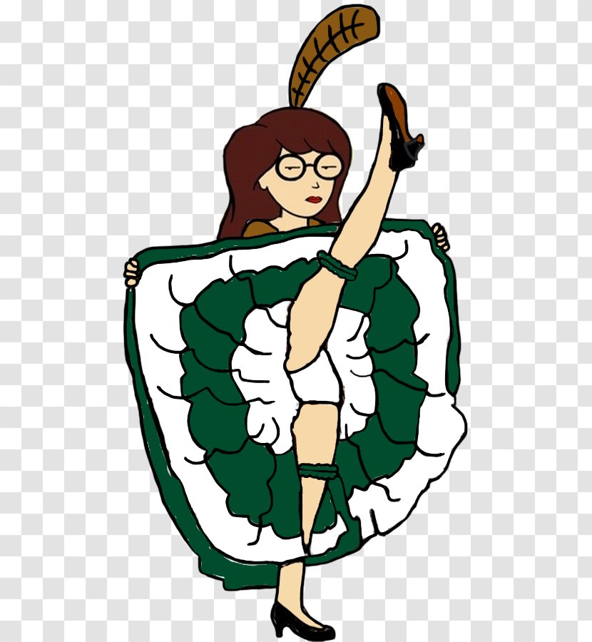 Daria Morgendorffer Esmeralda Can-can Dance Art - Tree Transparent PNG