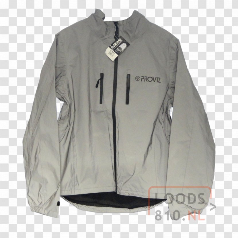 Jacket Outerwear Sleeve Grey Transparent PNG