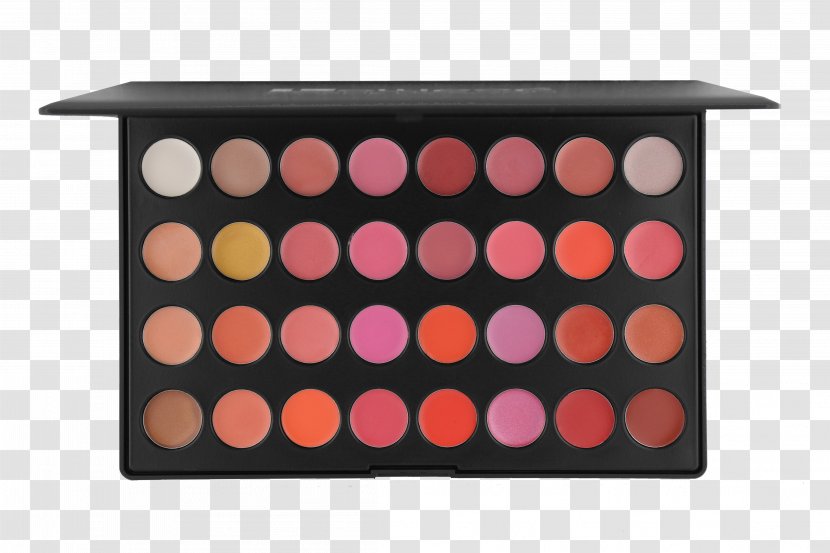 Eye Shadow Cosmetics Morphe Fall Into Frost Eyeshadow Palette Rouge 35OM Color Matte Nature Glow - Viseart - Lipstick Transparent PNG