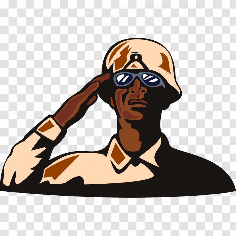 United States Salute Soldier Royalty-free Clip Art - Silhouette - Soldiers Transparent PNG