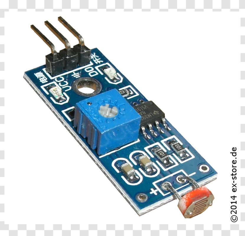 Microcontroller Electronics Arduino ESP8266 Photoresistor - Photodetector - Rayan Electronic Store Transparent PNG