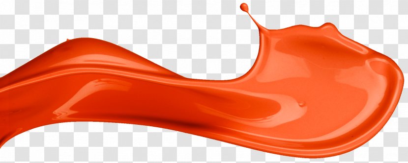 Paint Color Orange Interior Design Services Primer - Flower - Splash Transparent PNG