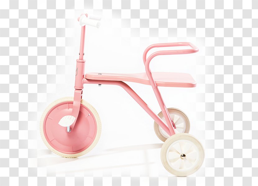 Tricycle Balance Bicycle Child Pink - Vintage Baby Toys Monkey Transparent PNG