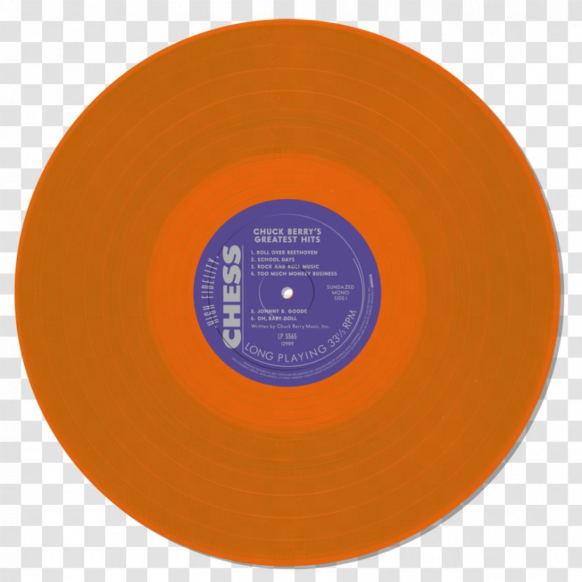 Compact Disc Circle - Orange - Record Store Day Transparent PNG