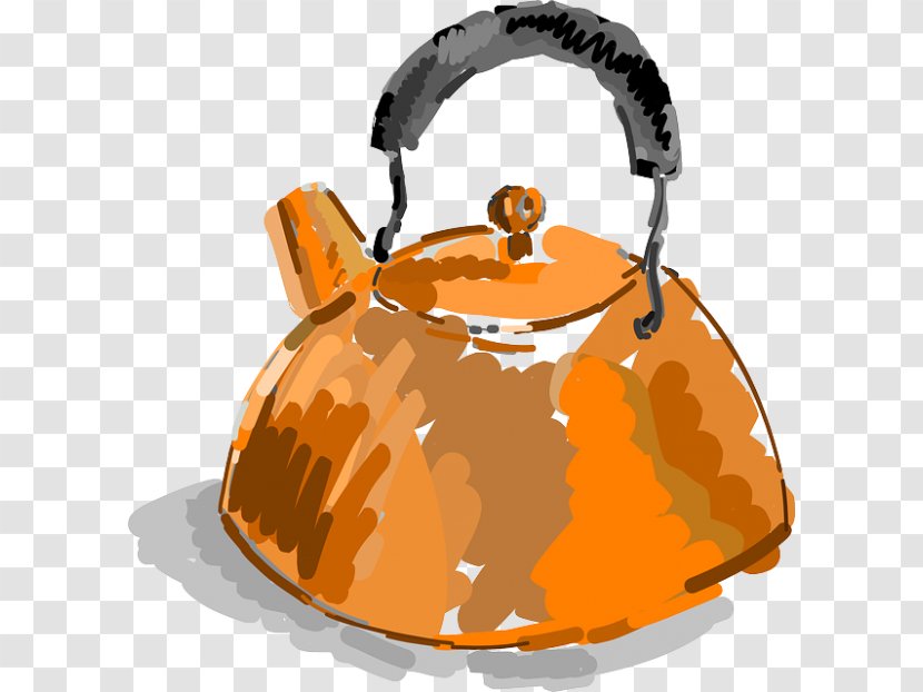 Clip Art Kettle Openclipart Copper Tea - Teapot Transparent PNG