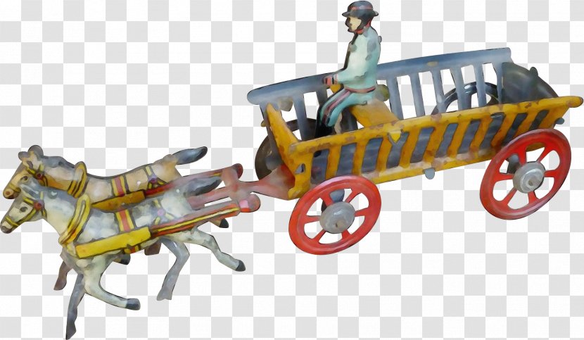 Vehicle Wagon Carriage Playset Mode Of Transport - Horse And Buggy Chariot Transparent PNG