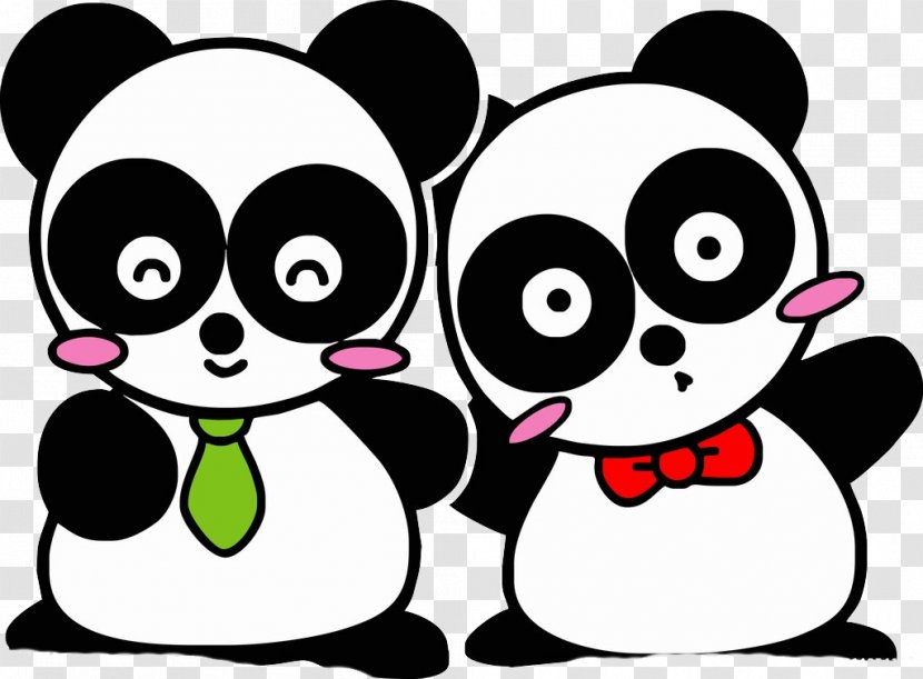 Giant Panda Red Cuteness - Fictional Character - Cute Transparent PNG