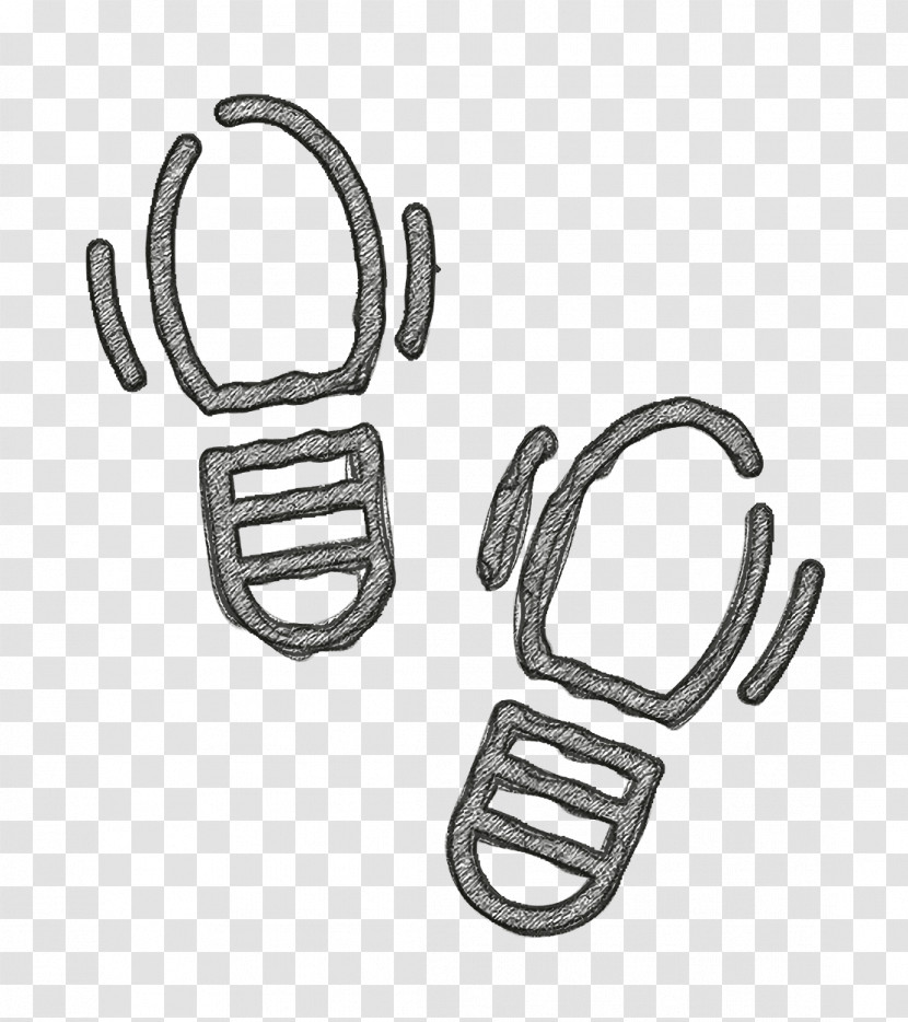Footprints Icon Feet Icon Parade Icon Transparent PNG
