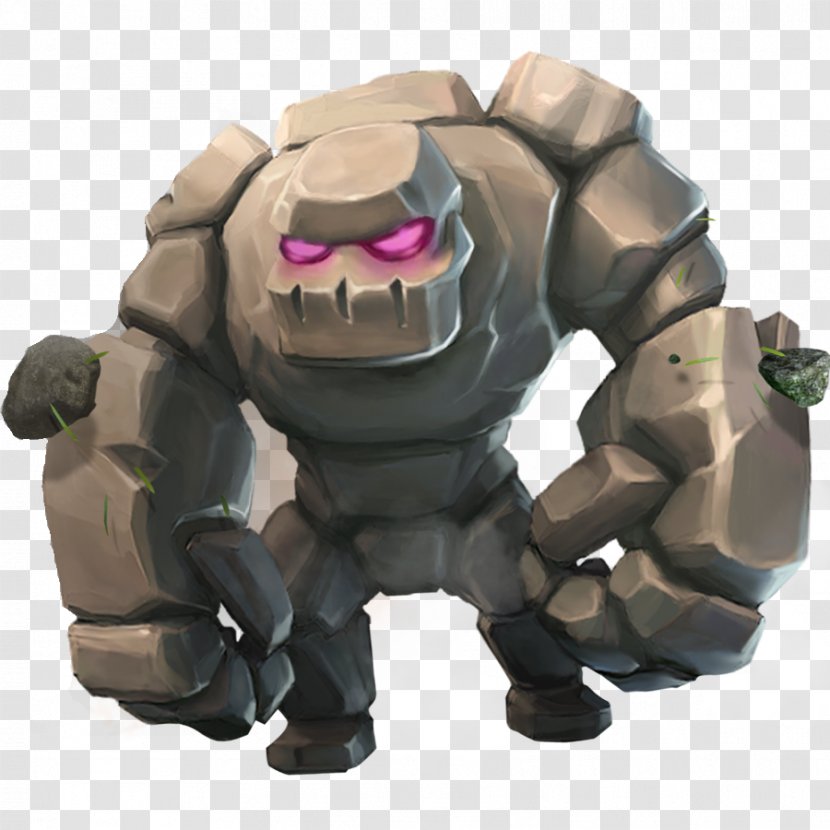 Clash Of Clans Royale Golem Goblin Video Gaming Clan - Mecha Transparent PNG