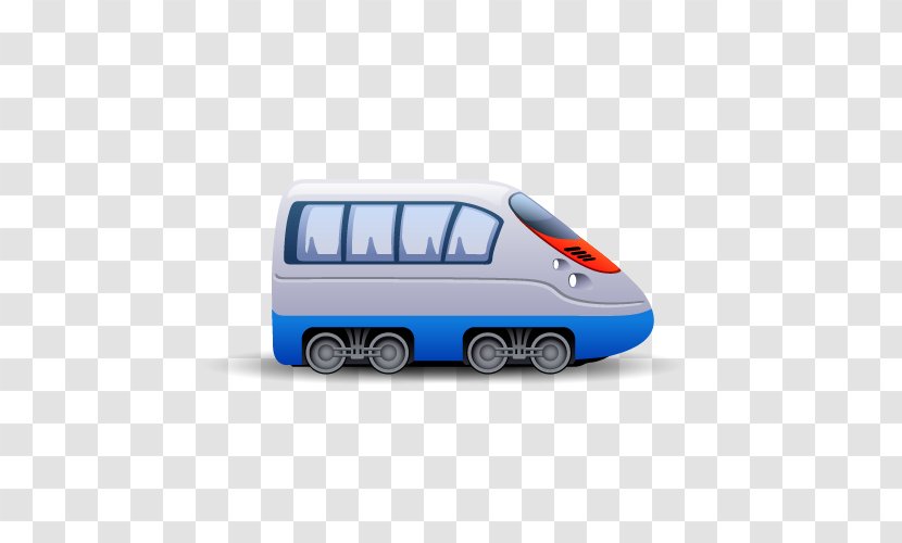 Cartoon Train Automotive Design - Vector Car Transparent PNG