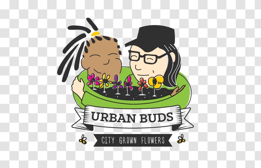 Urban Buds Cut Flowers Clip Art - Logo - Flower Transparent PNG