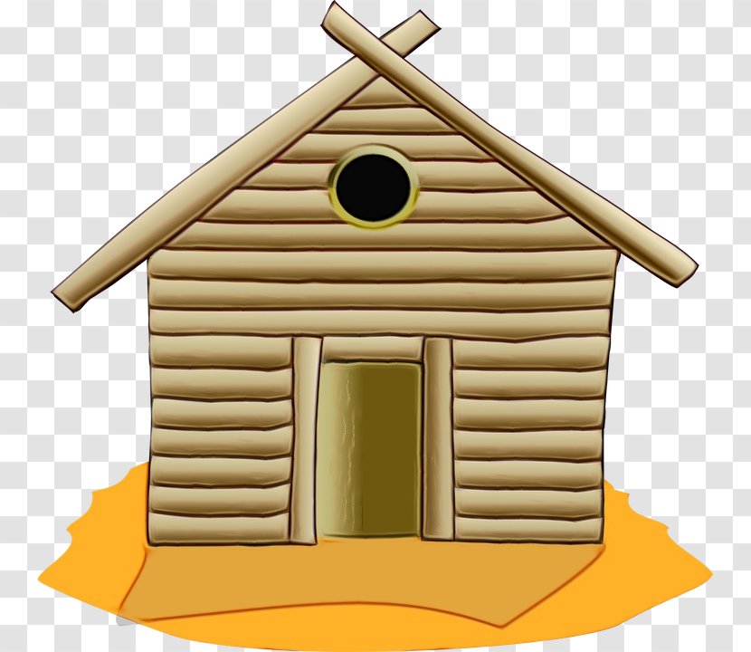 Watercolor Business - Birdhouse - Home Roof Transparent PNG