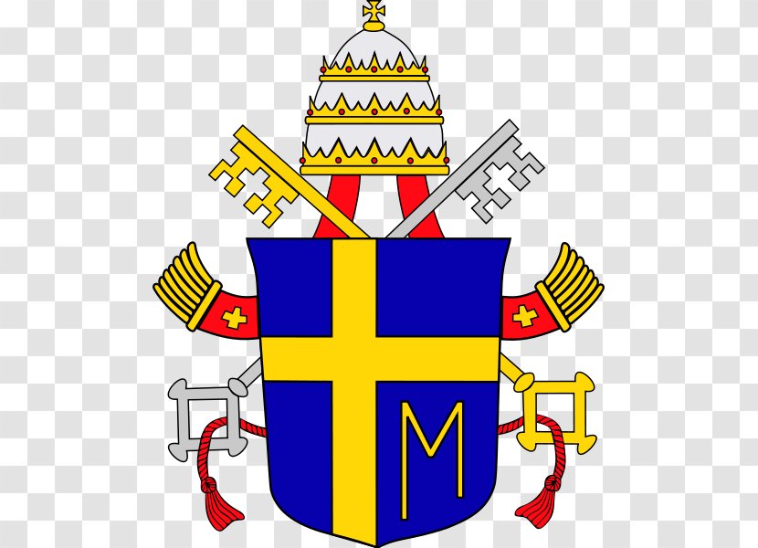 Rosarium Virginis Mariae At The Beginning Of New Millennium Pope Papal Coats Arms Coat - Symbol - John Paul Ii Transparent PNG