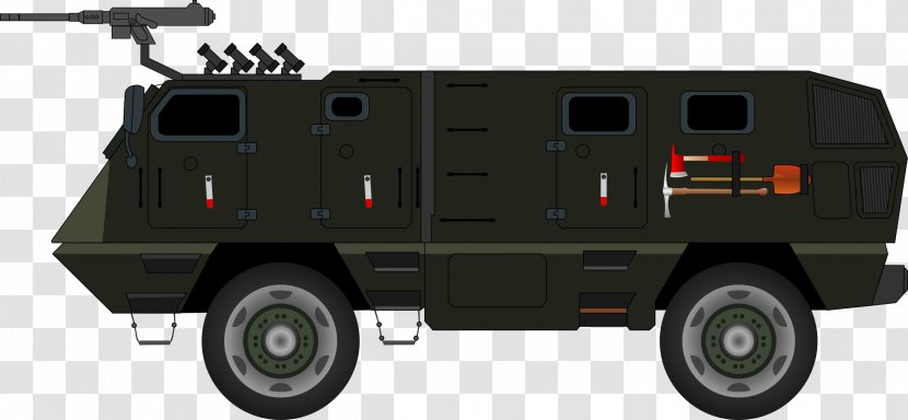 Transport Vehicle Car Military Clip Art - Armoured Fighting Transparent PNG