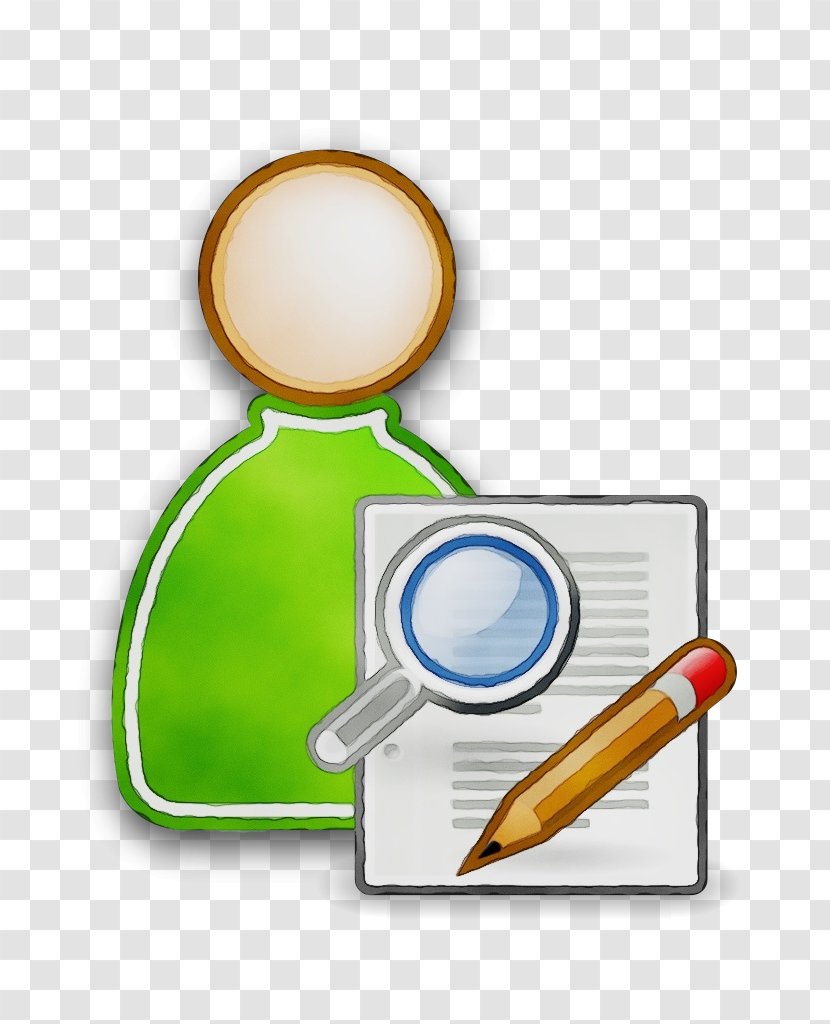 Magnifying Glass - Diagram - Office Supplies Transparent PNG