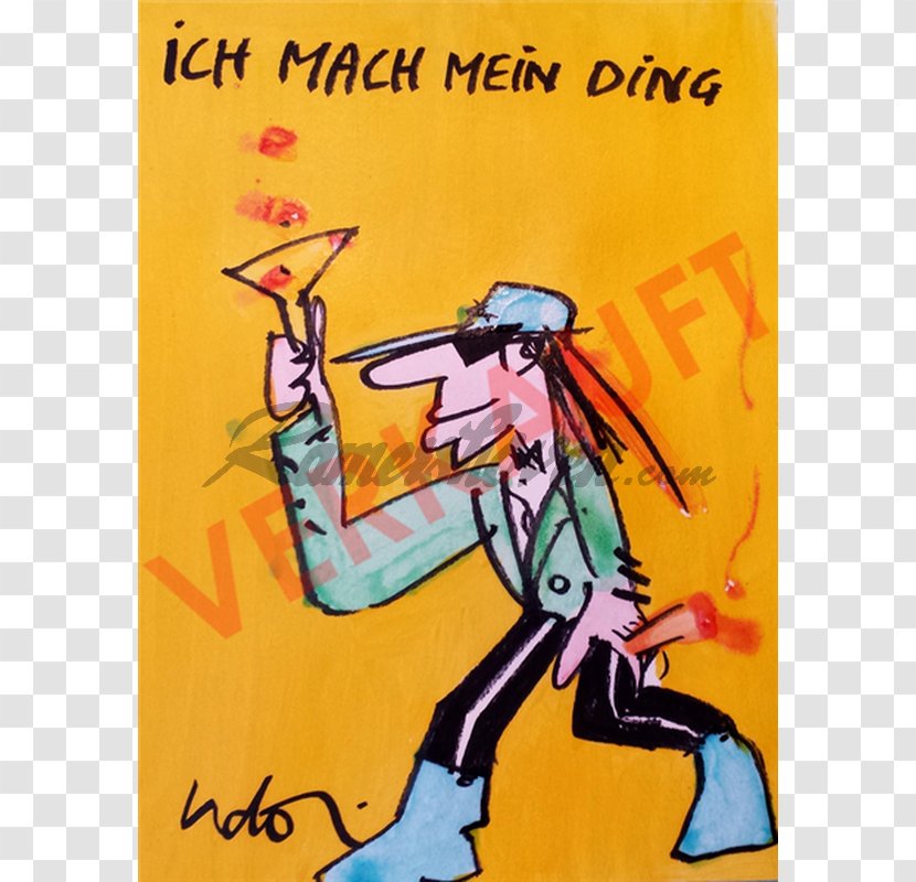 Udo Lindenberg Mein Ding Cello (Live) Drawing - Ich Mach Die Show - Toaster Transparent PNG