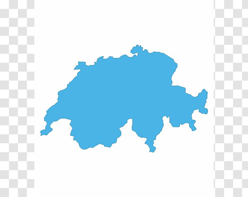 Switzerland Vector Map - Can Stock Photo Transparent PNG