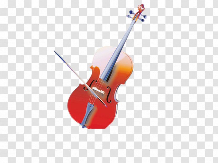 Violin Musical Instrument - Cartoon Transparent PNG