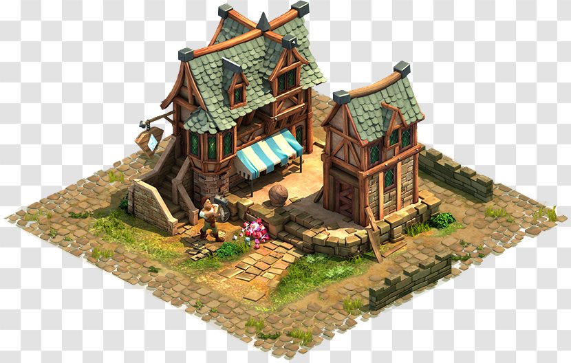 Forge Of Empires Iron Age Building House Bronze Transparent PNG
