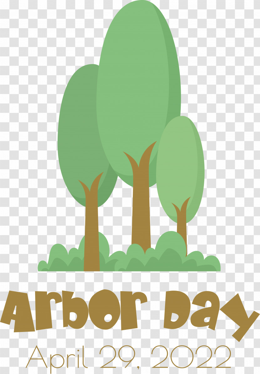 Cartoon Logo Green Tree Meter Transparent PNG