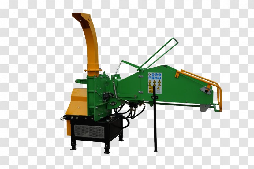Woodchipper Machine Tractor Hydraulics - Wood Transparent PNG