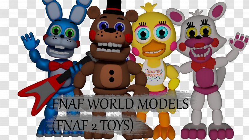 Five Nights At Freddy's 2 3 4 Toy - Fictional Character Transparent PNG