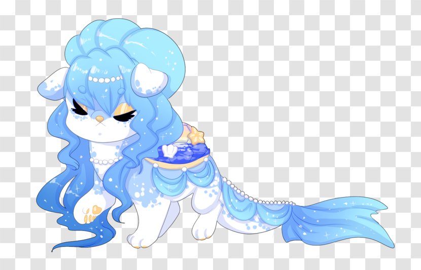 Marine Mammal Mermaid Horse Cartoon - Heart Transparent PNG