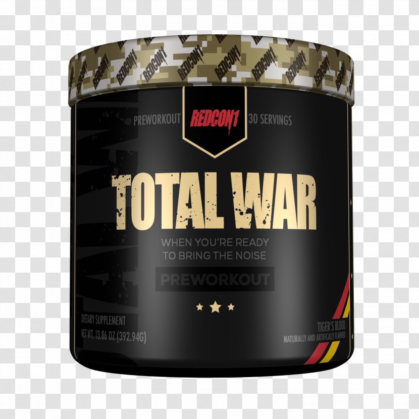 Dietary Supplement Pre-workout Total War RedCon1 - Physical Strength Transparent PNG