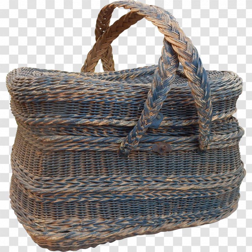 Picnic Baskets Wicker NYSE:GLW Handbag - Basket Transparent PNG