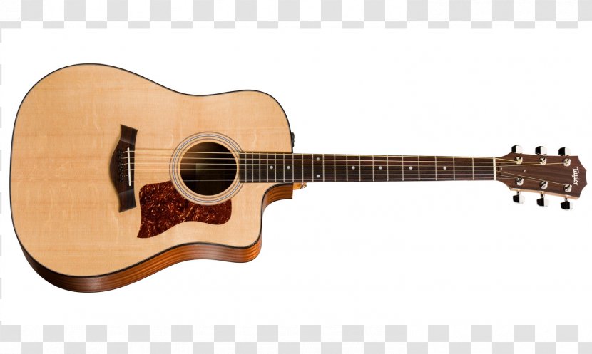 Taylor Guitars Steel-string Acoustic Guitar Acoustic-electric Musical Instruments - Silhouette - Electro Dj Transparent PNG