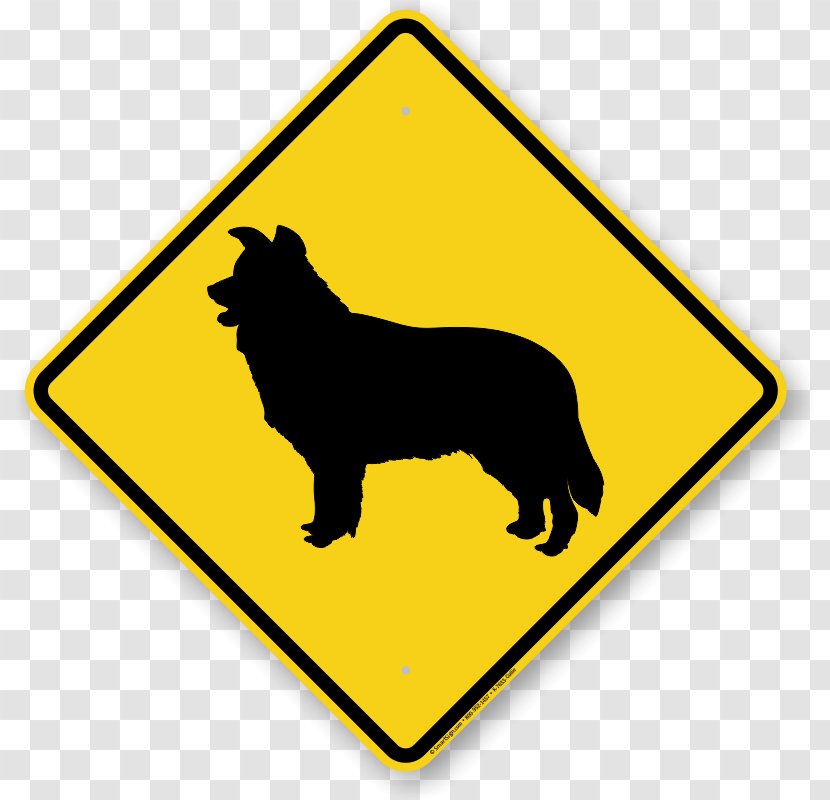 Cattle Traffic Sign Road Warning Manual On Uniform Control Devices - Border Material Transparent PNG