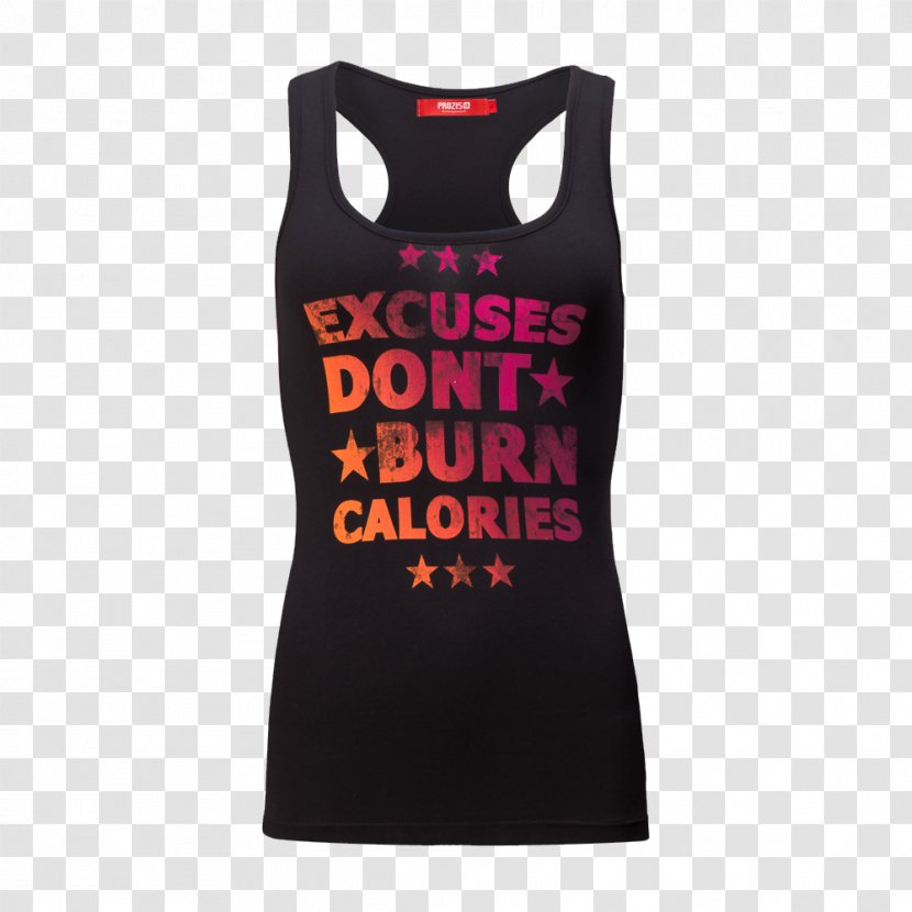 Gilets T-shirt Active Tank M Sleeveless Shirt - Clothing - Gymnastics Burning Calories Transparent PNG