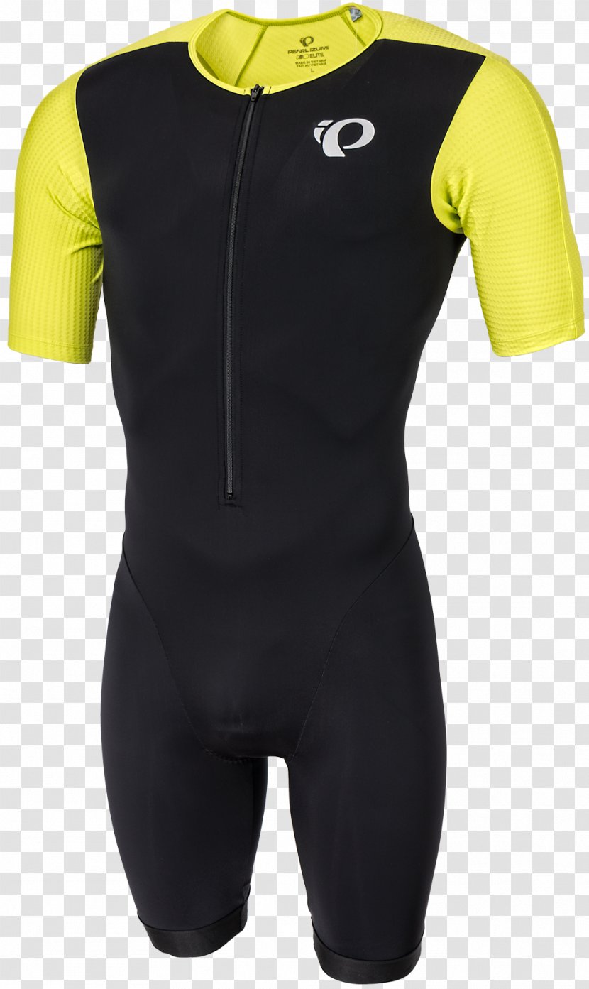 Wetsuit T-shirt Sleeve Clothing Triathlon - Silhouette - Sport Suit Transparent PNG