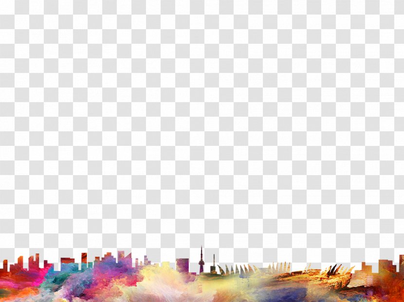 Silhouette Download Wallpaper - Gratis - Color City Transparent PNG