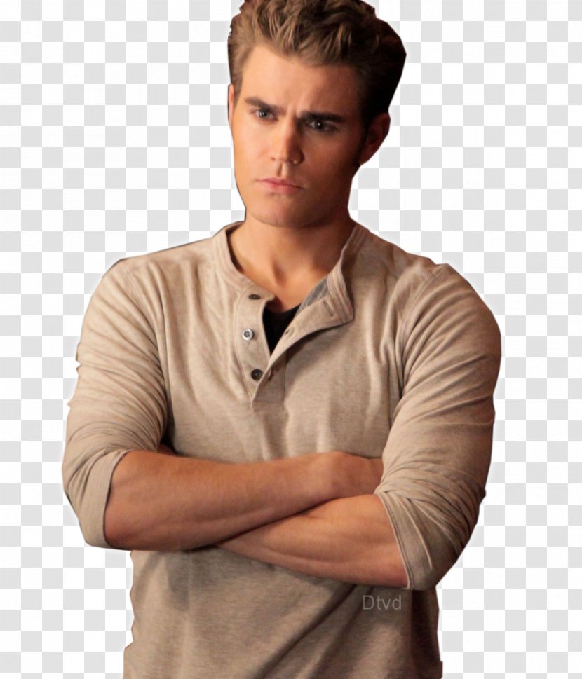 Paul Wesley Stefan Salvatore The Vampire Diaries Damon Elena Gilbert - Television Show - Or Transparent PNG