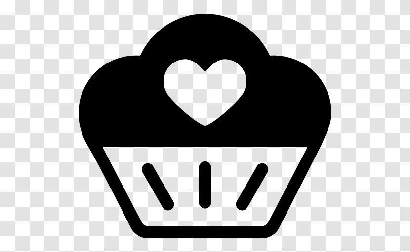 Cupcake Heart Clip Art - Muffin Transparent PNG