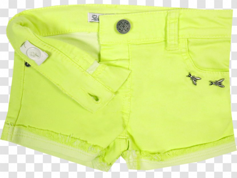 Trunks Green Briefs Shorts - Yellow - Baby Transparent PNG