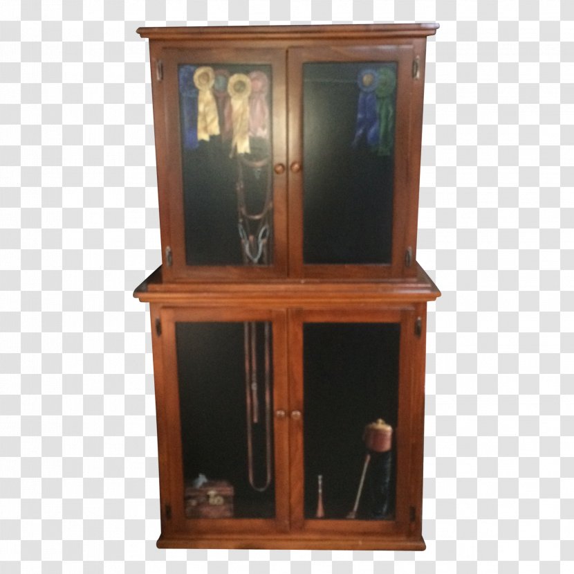 Antique Cupboard Wood Stain Display Case Transparent PNG