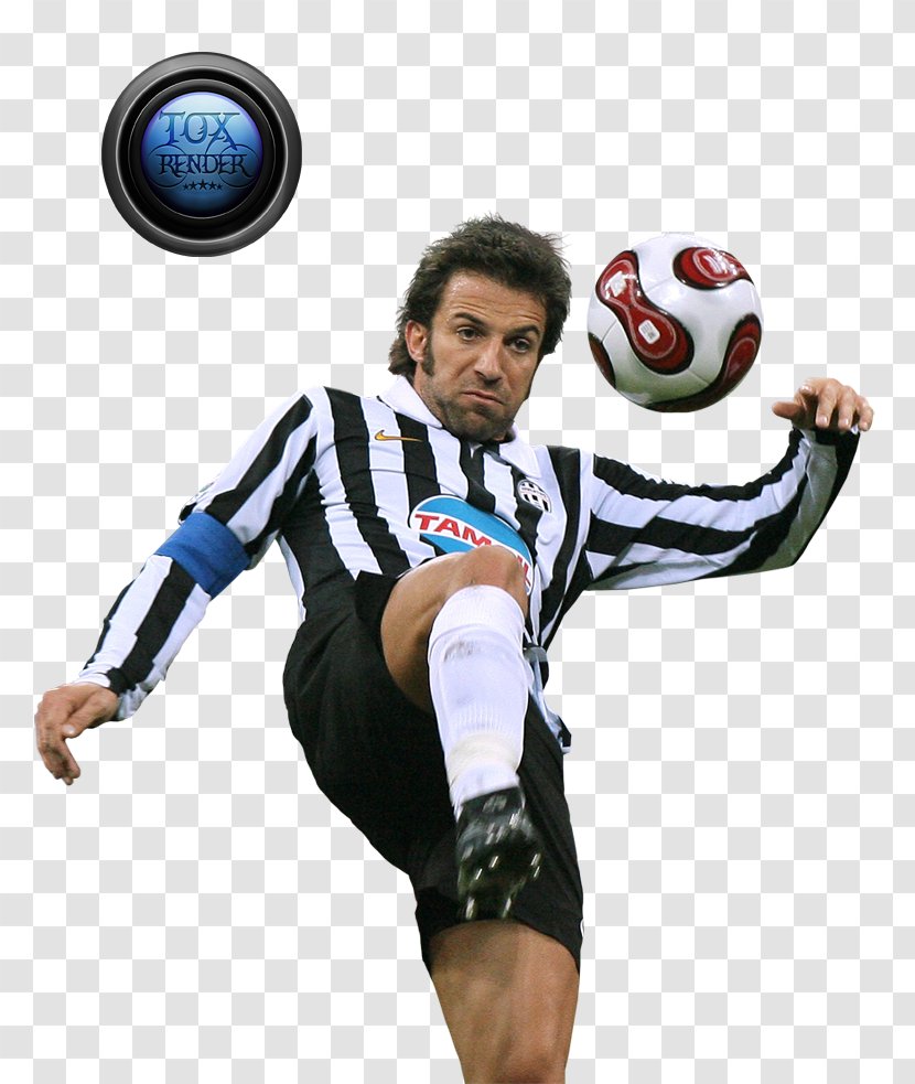 Alessandro Del Piero Rendering Football Sport Transparent PNG