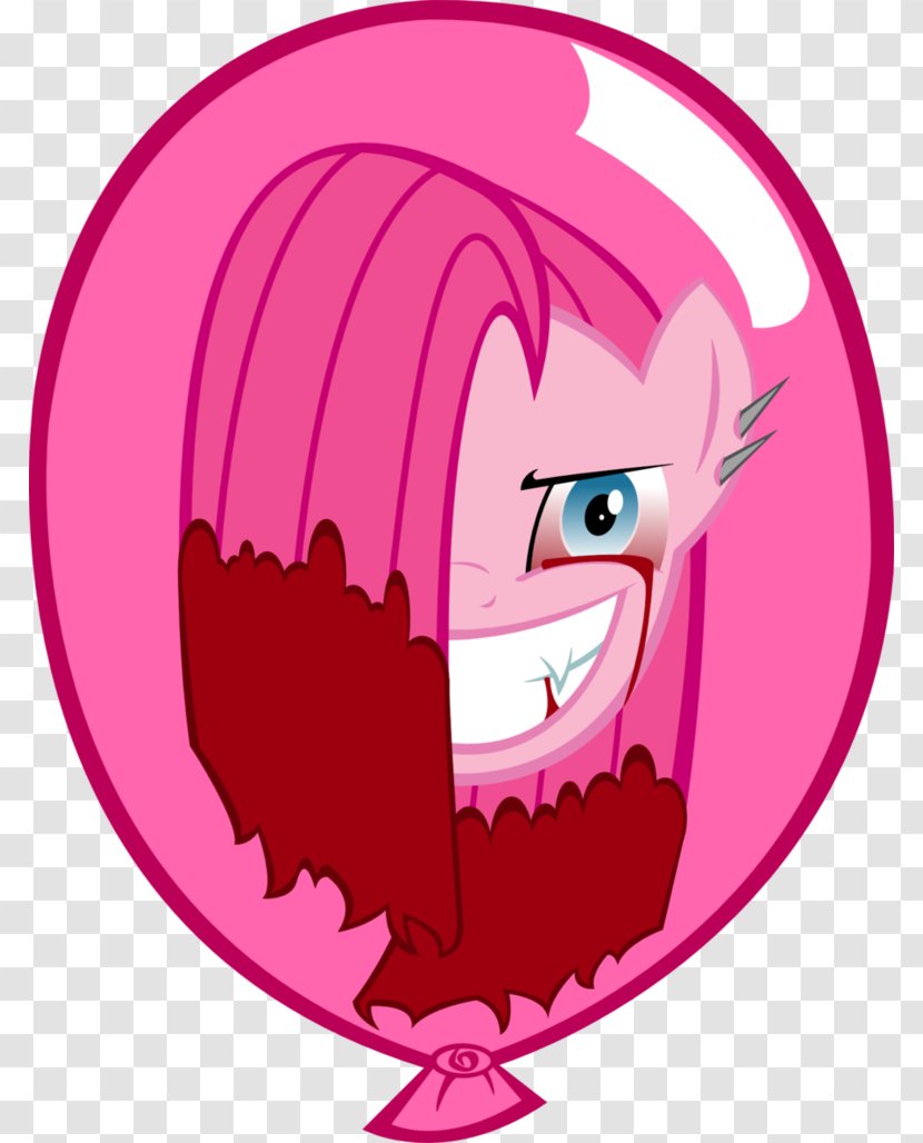 Pinkie Pie Rainbow Dash Cupcake DeviantArt Balloon - Frame Transparent PNG