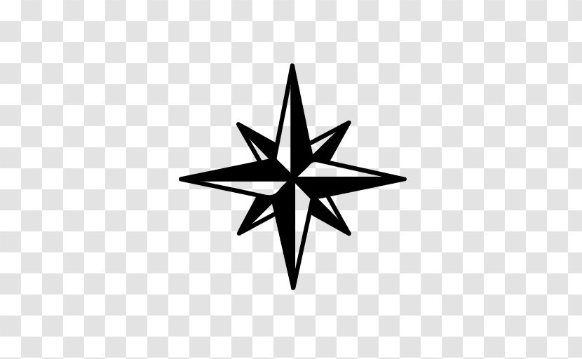 Cardinal Direction Map Compass Rose Arah Geography Transparent PNG