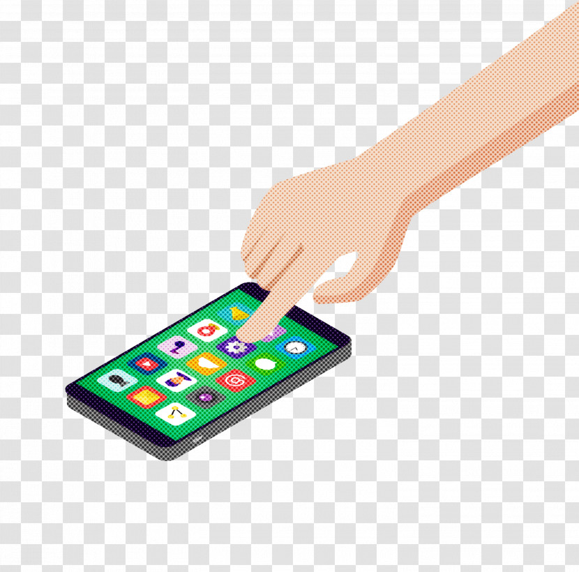 Smartphone Hand Transparent PNG