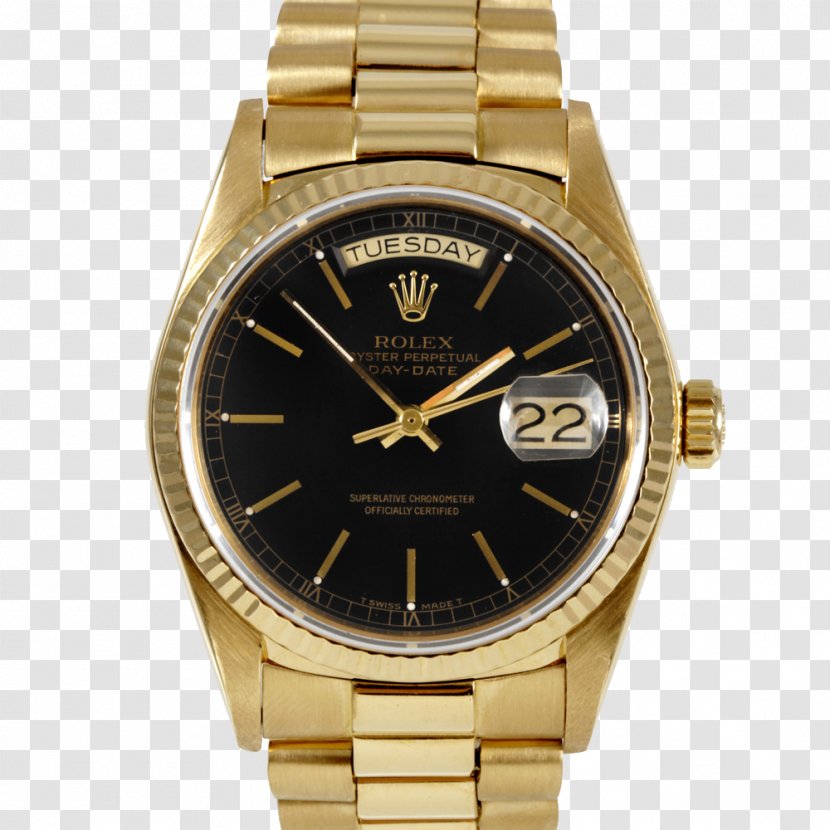 Rolex Datejust Daytona Day-Date Gold - Strap Transparent PNG