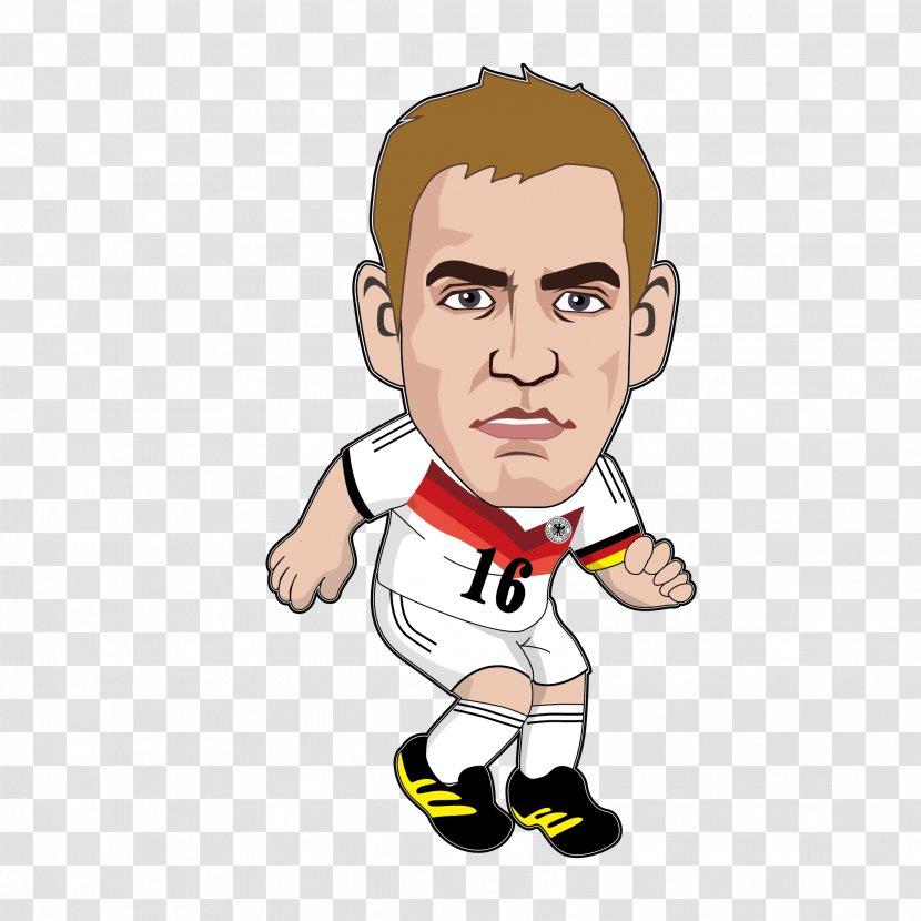 Philipp Lahm 2014 FIFA World Cup Bundesliga Germany National Football Team - Muscle - Cartoon Transparent PNG