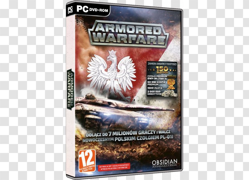 Armored Warfare Stronghold 2 Video Game PlayStation 4 - Tank - Armoured Transparent PNG