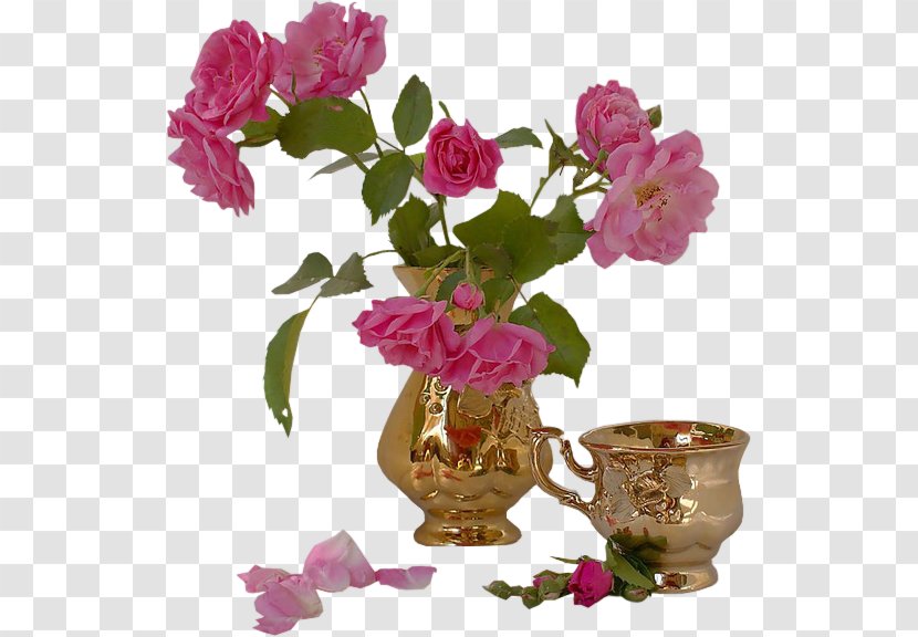 Flowers In A Vase - Tulip - Vases Transparent PNG