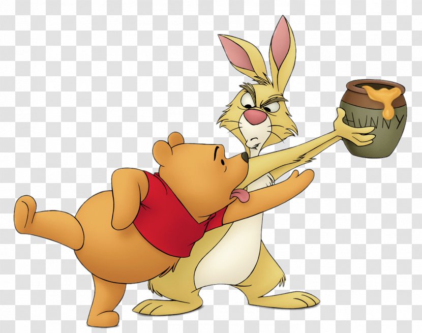 Winnie-the-Pooh Rabbit Eeyore Tigger Piglet - Easter Bunny - Winnie The Pooh Transparent PNG