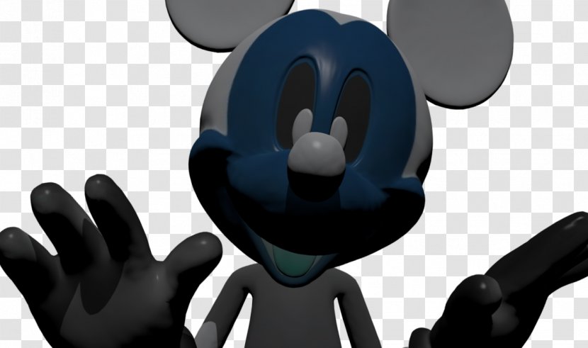 Mickey Mouse Jump Scare Goofy Negative - Hand Transparent PNG