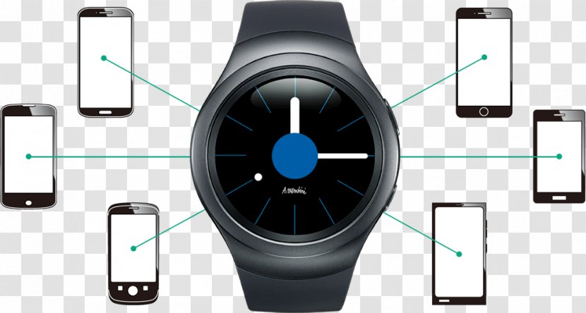 Samsung Gear S2 Galaxy S II Smartwatch - Classic - Japan Features Transparent PNG